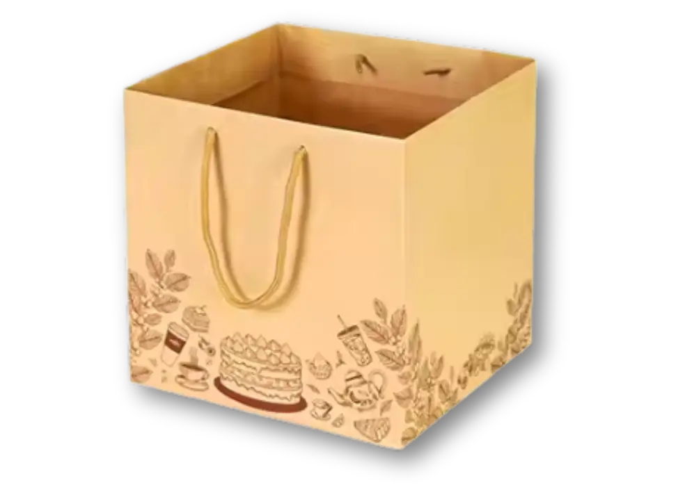 Geniş Karton Çanta