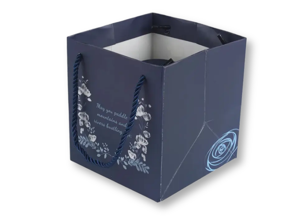 Geniş Körüklü Karton Çanta