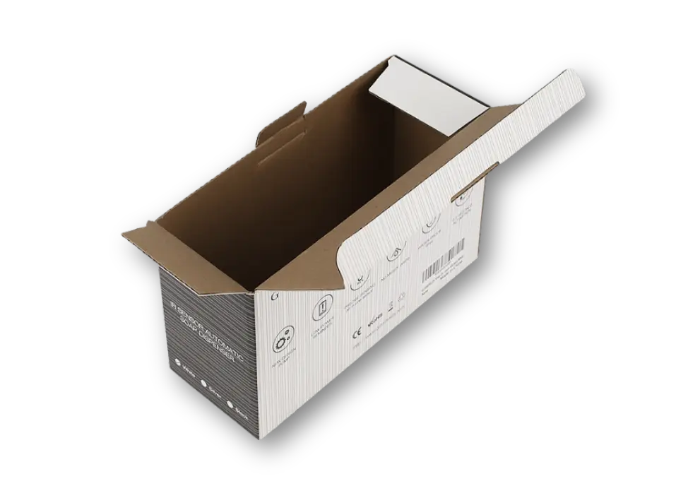 Baskılı Dopel Kapaklı Koli